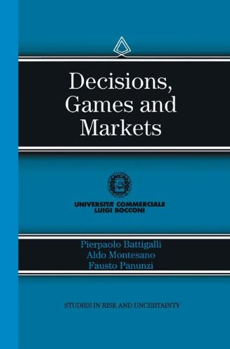 预订 decisions, games and markets