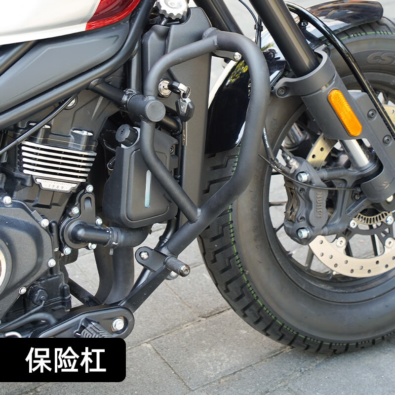 適用春風(fēng)CLC450改裝件護(hù)杠保險(xiǎn)杠防護(hù)杠防摔加厚粗原車位無損安裝 厚加粗護(hù)杠