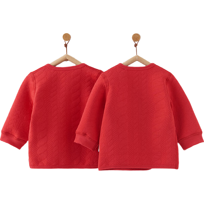 ̩ͯ��TONGTAI��Ӥ���ͷ������ﶬ0-3���·�����2��װTS33J709A-DS��ɫ52cm