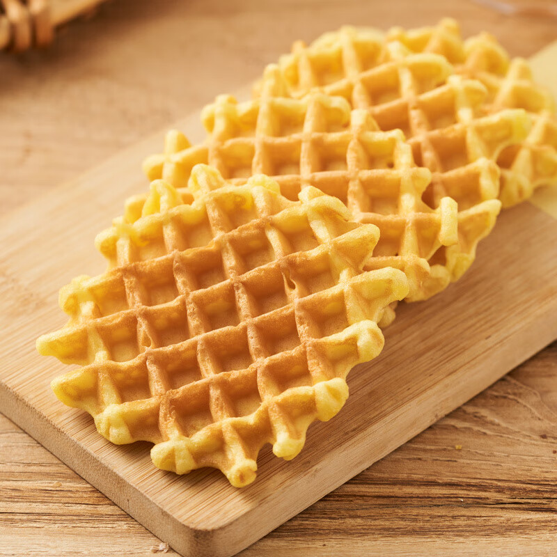 永辉超市代购黄油华夫饼干500g整箱烘烤糕点面包饼干优选零食黄油华夫 饼500g