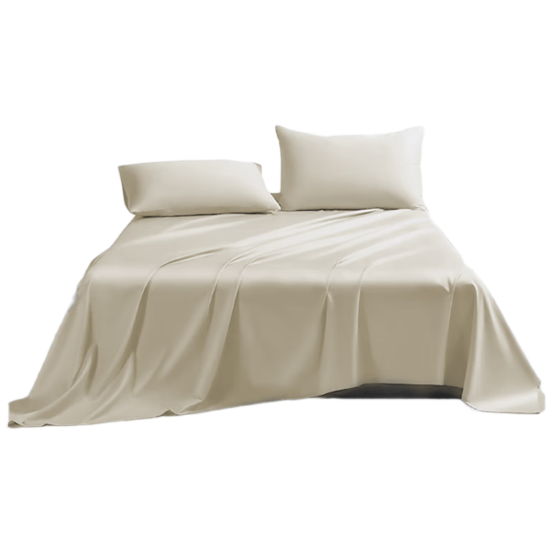 然牌100%全棉床单单件 60支纯棉床罩床单双人1.5/1.8米床245*250cm