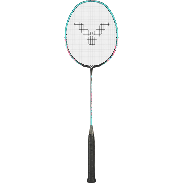 威克多（VICTOR）羽毛球拍入門級(jí)TK全碳素球拍大鐵錘升級(jí)PRO松石綠（已穿線）單