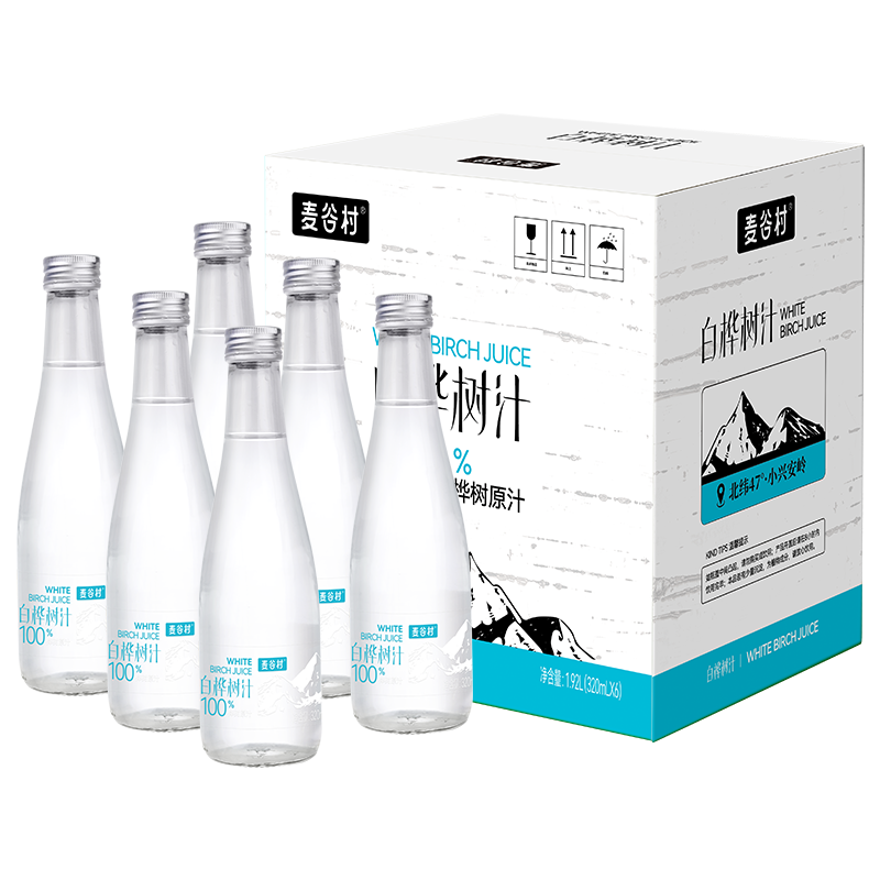 ��ȴ� 100%NFC������֭ ����Ȼ0��0֬�� ֲ������ ����ƿ320ml*6ƿ 39.9Ԫ