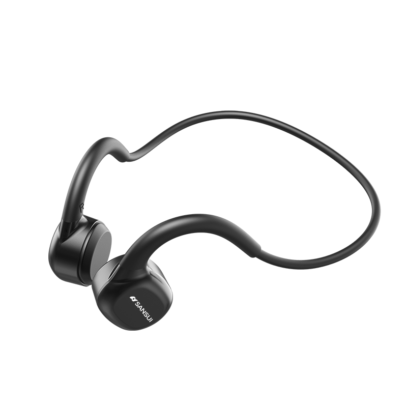 山水（SANSUI）TG13 蓝牙耳机骨传导耳机 运动骑行无线跑步不入耳头戴挂耳式防汗长续航 适用于苹果华为安卓