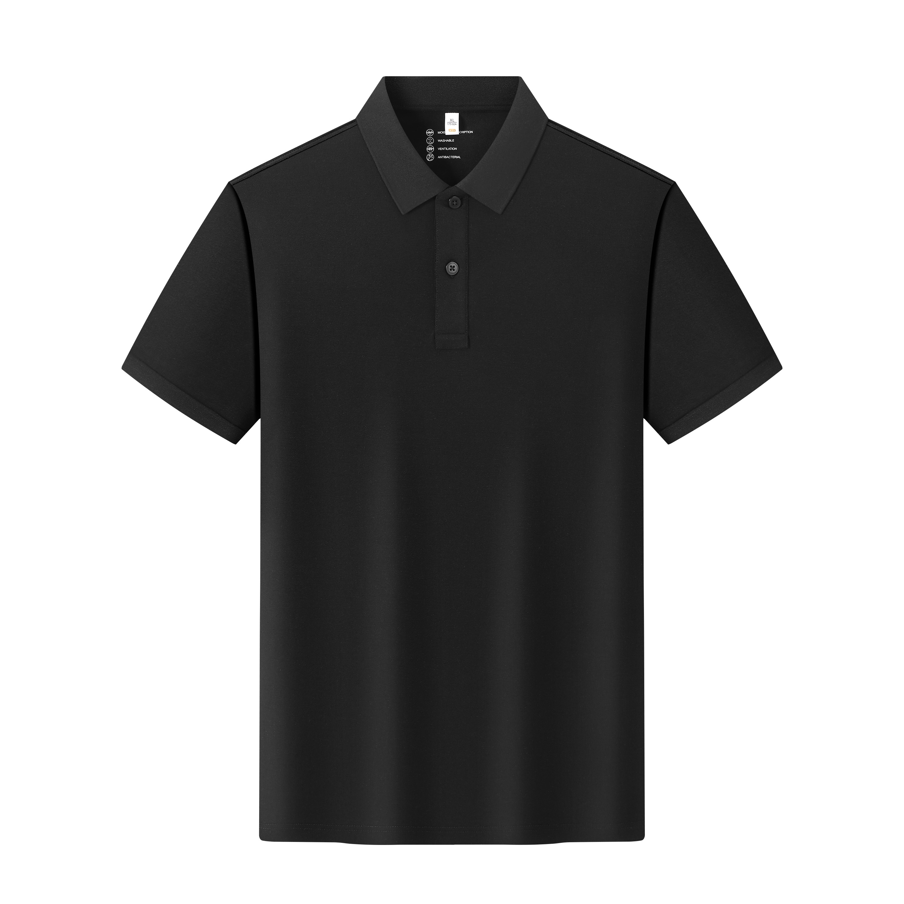 ���ͳ�Ʒ��VANCL�����������ȿ�������POLO�� ��Ůͬ�� �����ڴ�ɫ�� 4XL