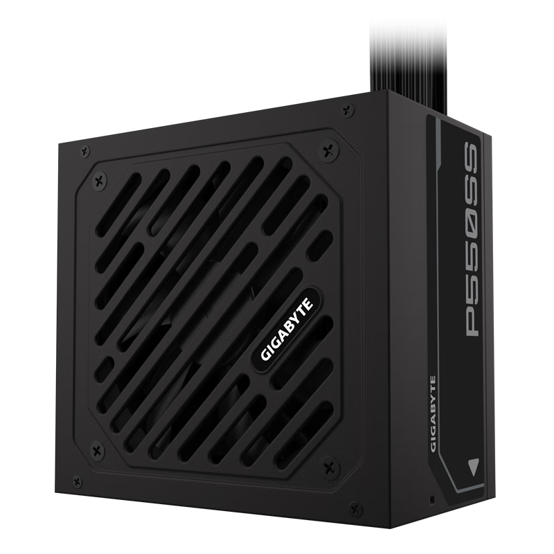 【准新品】技嘉（GIGABYTE）额定550W GP-P550SS电源(3年质保/80Plus银牌/12CM静音风扇/直出式/台式机电源) 