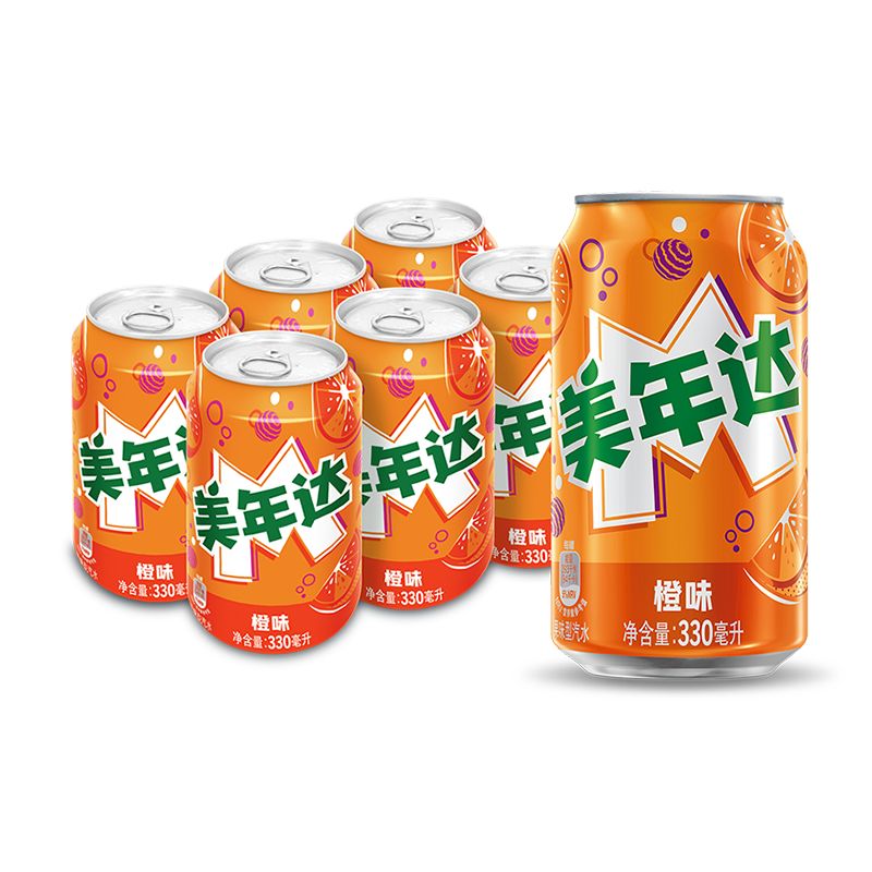 ���� ����� ��ζ ̼������ 330ml 6�� ��1.13Ԫ/�ޣ���6.8Ԫ��