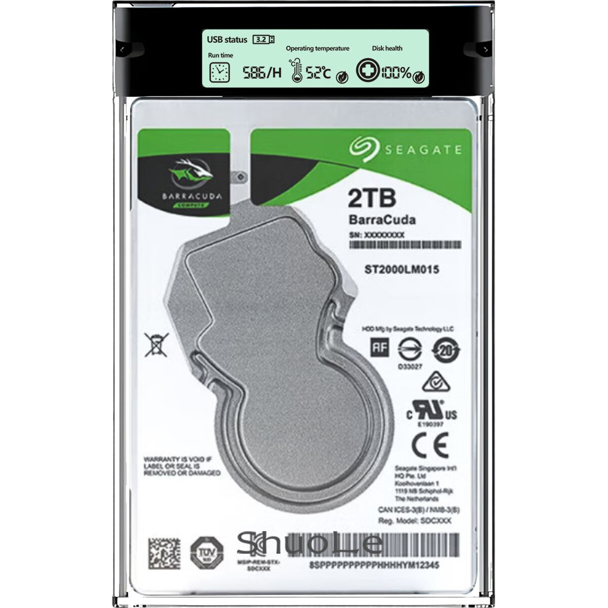 ˶�֣�shuole�������ƶ�Ӳ�̺���USB3.0/3.1typec2.5Ӣ�����ÿ�SATA���ڱʼǱ�����̨ʽ����̬��еSSD�ڰ���