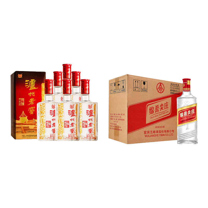 �����Ͻ� �����ͷ��52��500ml*6ƿ �����ׯ50��500ml*12ƿ �׾����װ 581Ԫ