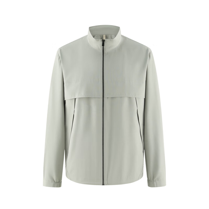 汉麻世家（HANP）男士秋季休闲外套汉麻户外通勤立领夹克上衣