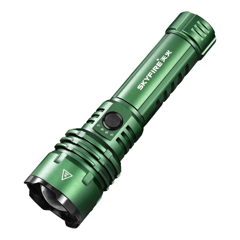 天火（SkyFire）手電筒強(qiáng)光蒼龍二代超亮長(zhǎng)續(xù)航野外生存200000流明穿天炮三千米 綠蒼龍二代/10h續(xù)航/升級(jí)強(qiáng)光