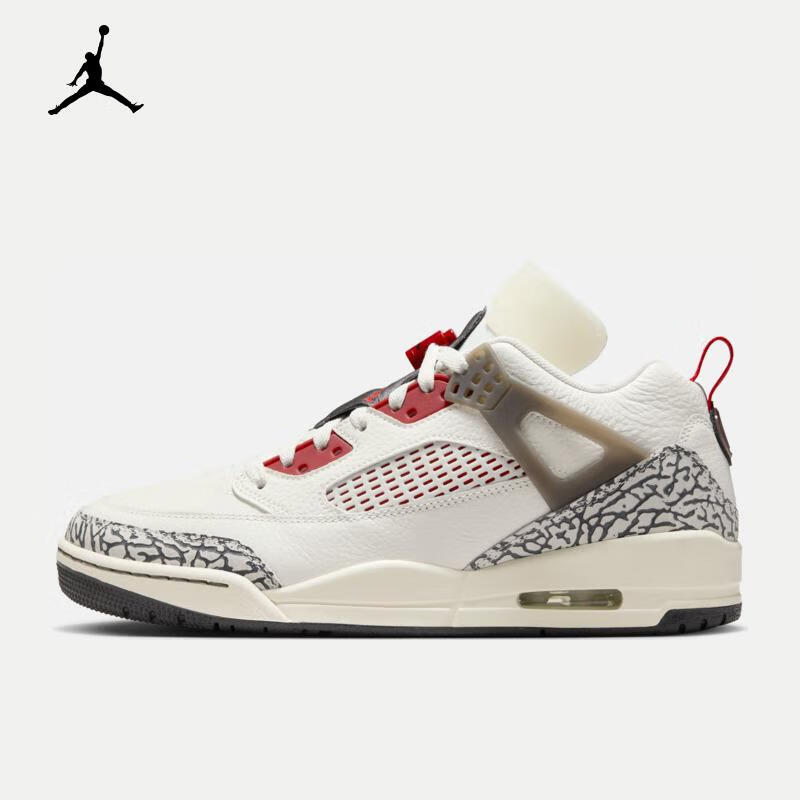 耐克（NIKE）Jordan Spizike Low 男鞋复古运动鞋老爹鞋低帮透气学院风篮球鞋 FQ1759-116 42