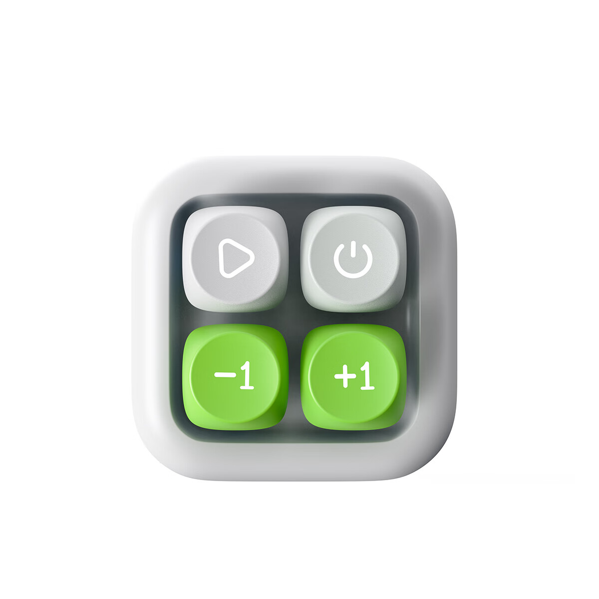 ALLWAY趣味蓝牙小音响玩具创意玄学热梗语音解压按键小音箱扩音器大音量喇叭播放器送女朋友闺蜜生日礼物 灰色