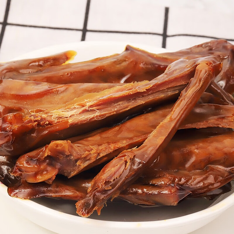 久久丫 醬鹵鴨翅250g散裝獨立包裝老鹵鴨翅即食解饞零食鴨翅膀小吃 醬鹵鴨翅*250g