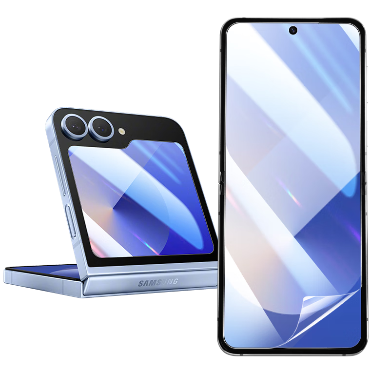 Freeson ��������Galaxy Z Flip6/Flip5�ֻ���Ĥ����ˮ��Ĥ�۵����������α���Ĥ���塾�մ�Ĥ-����װ��23.8Ԫ