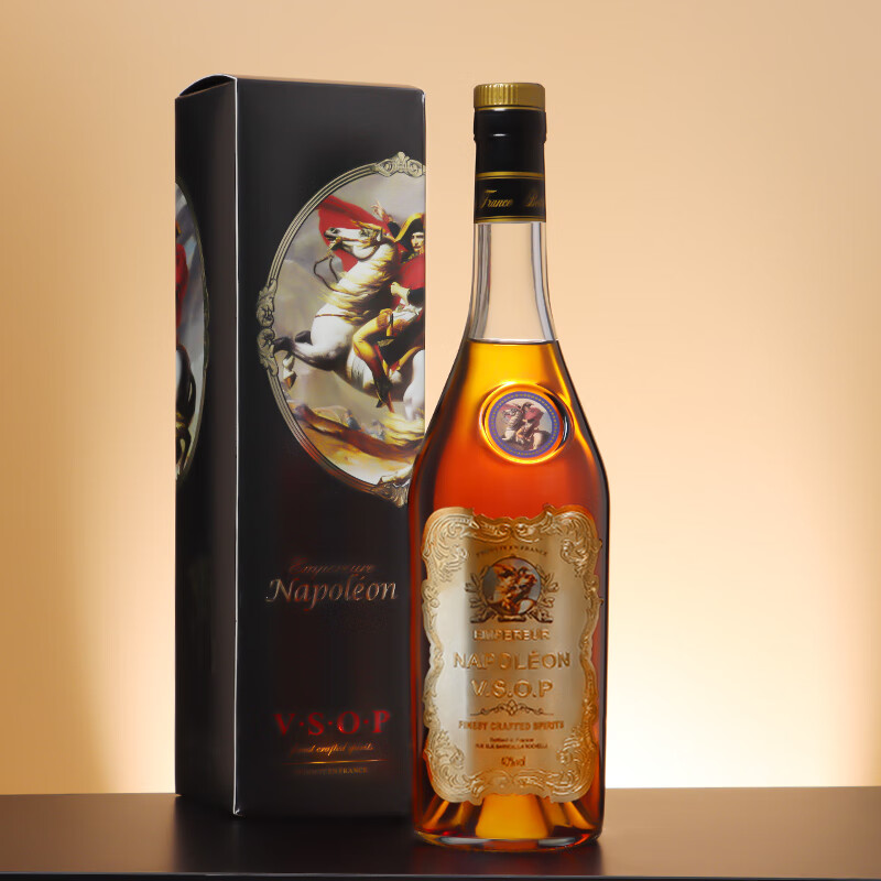 拿破仑vsop白兰地洋酒法国原瓶原装进口洋酒 40%vol蒸