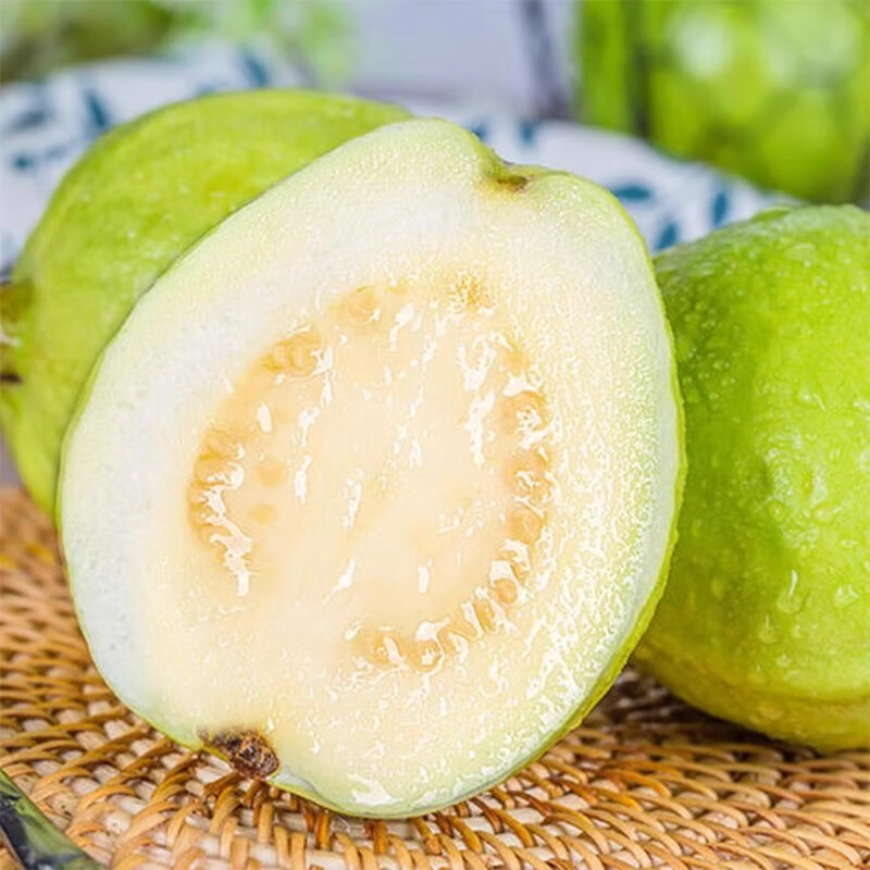 鲜宝道广西奶油白心红心芭乐软心软糯新鲜孕妇水果番石榴硬脆甜 白心芭乐3斤中果100克重2.5斤