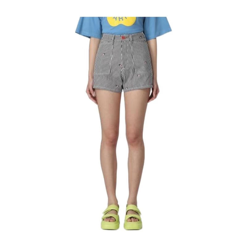 高田賢三（KENZO）奢侈品服飾女條紋短褲 FD52DS2246J1.-DM 2024熱銷(xiāo) 裸色 均碼 |28