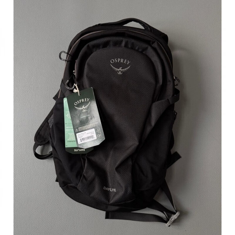 OSPREY多功能登山包双肩包13L日光轻便户外徒步通勤背包小鹰 黑色