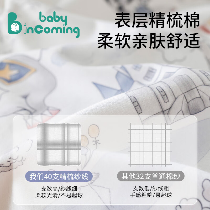 babyincoming婴儿隔尿垫可水洗纯棉a类防水透气宝宝尿布垫姨妈月经护理垫床垫 【马戏乐园】7A抗菌-防滑透气 50x70cm
