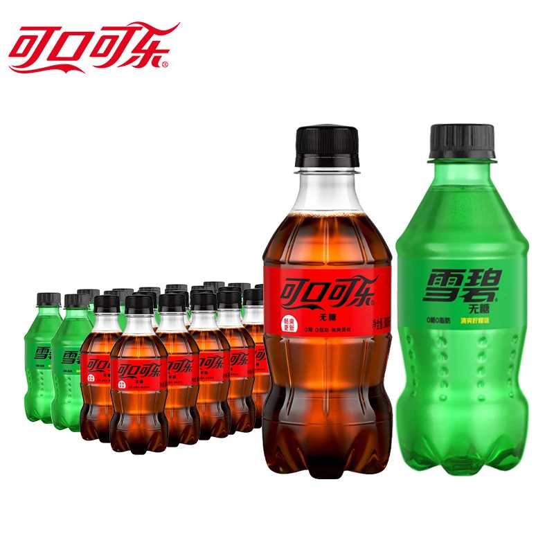 �ɿڿ��֣�Coca-Cola����ˮ̼������300ml*12ƿ*2�� ��ͥ���װ ���ϰ�װ������� ���ǿ���12ƿ+����ѩ��12ƿ
