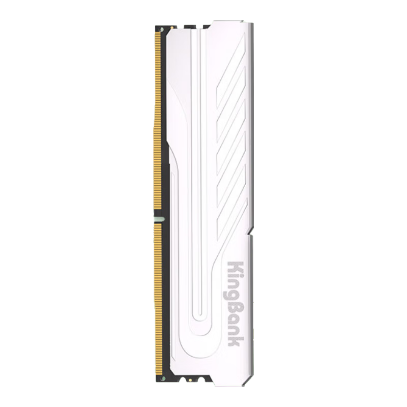 再降价、PLUS会员：（KINGBANK）金百达16GB DDR4 2666 台式机内存条 银爵