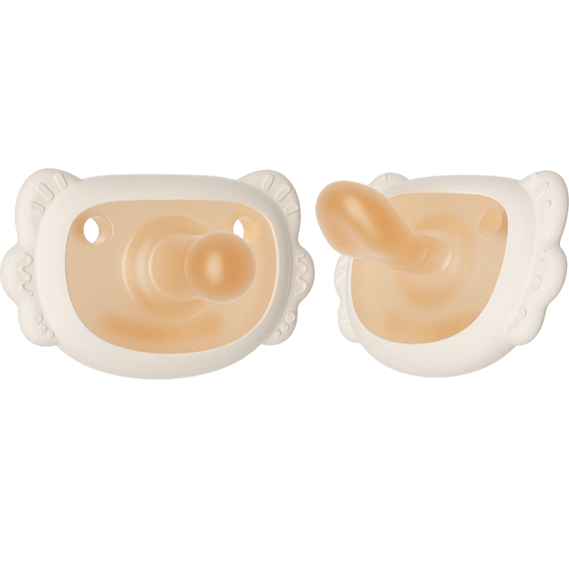 貝因美嬰兒安撫奶嘴0-3-6個月以上防脹氣寶寶日夜用1-3歲新生兒硅膠玩具