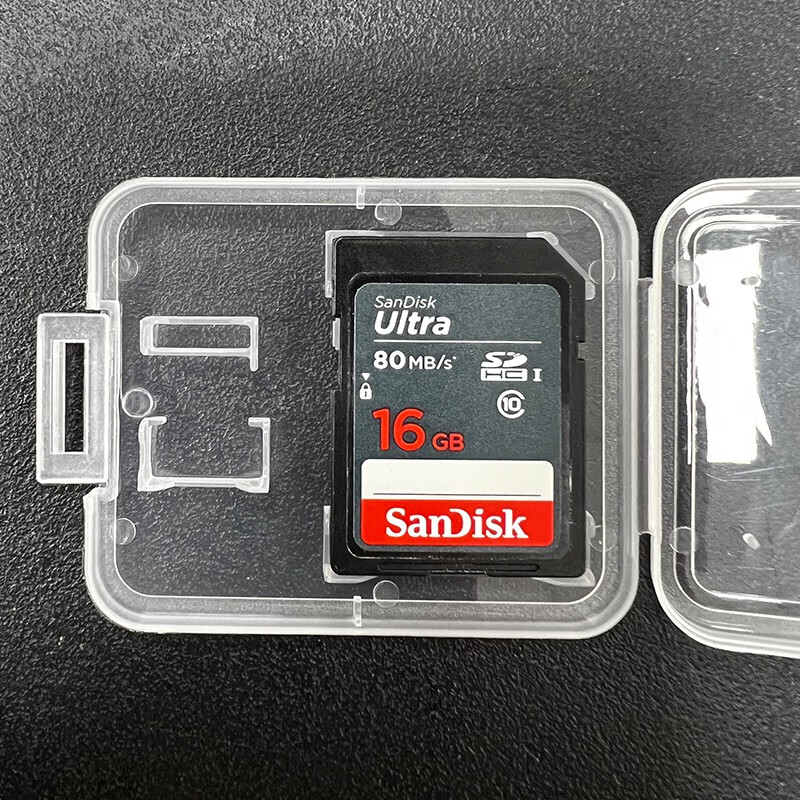 闪迪 SanDisk闪迪SD卡16g sdhc高速存储SD卡单反佳能相机内存卡80MBS 16G/SDHC读取80MB(裸卡 质保一 官方标配