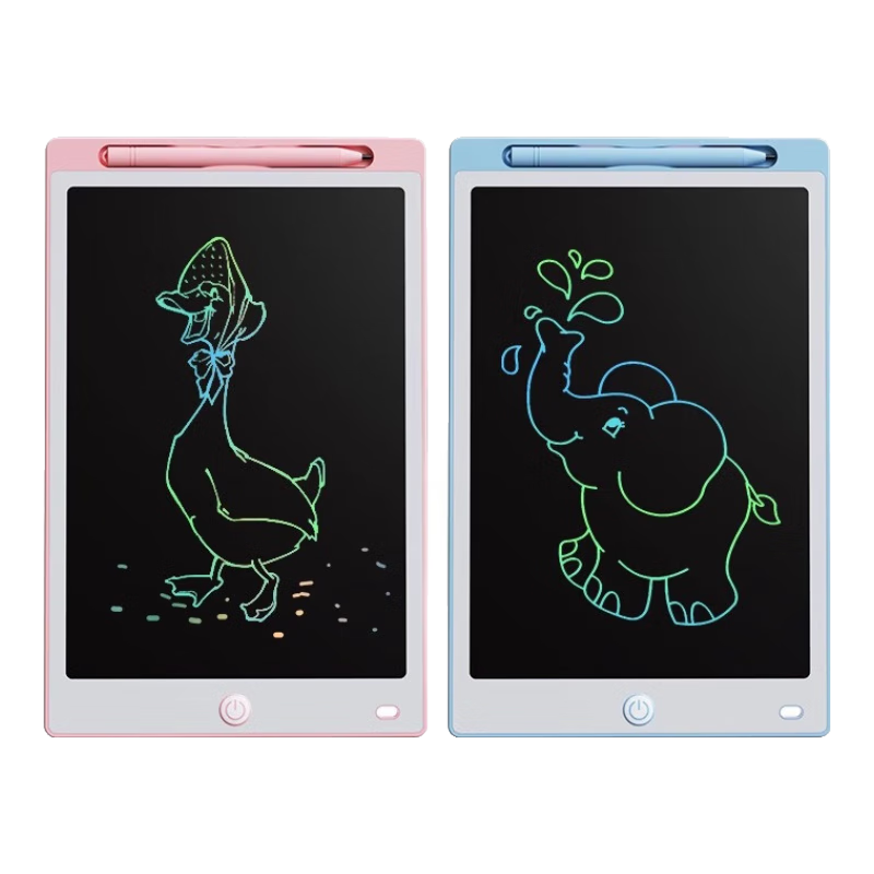 儿童画板液晶屏米家小米平替宝宝涂鸦可擦写彩色电子板黑板幼儿益智玩具写字板 8.5吋智能彩色屏【护眼+一键清除】
