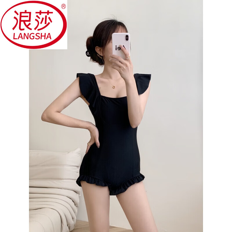 ��ɯ��LangSha����ʽ�¿�ins��С�����ڶ���������С�ؾ�£�ڶ����ݶȼ���ȪӾ�� ��ɫ M