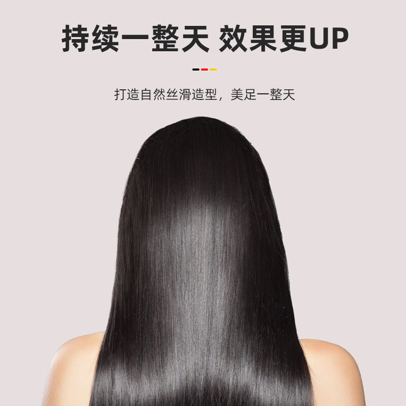 Gerllo直发梳内扣短头发蓬松神器造型梳子卷发棒两用不伤发懒人直发梳 KR-Z05S灰色 130mm