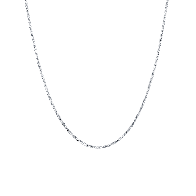 夢(mèng)金園 鉑金項(xiàng)鏈 PT950白金素鏈肖邦鏈鎖骨項(xiàng)鏈男女同款生日禮物 重約4.20g鏈長(zhǎng)約45cm