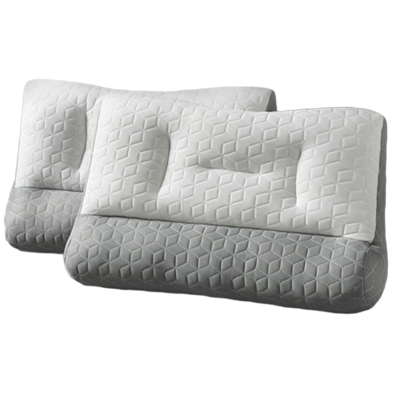 然牌 分区牵引枕头 护颈枕深度睡觉专用成人家用单只装40*65cm