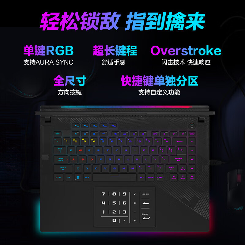 ROG枪神8 Plus超竞版华硕笔记本电脑二手 电竞游戏本 2.5K星云屏240HzP3广色域98新 枪神8P超竞版i9-14代-4090-64G+2T