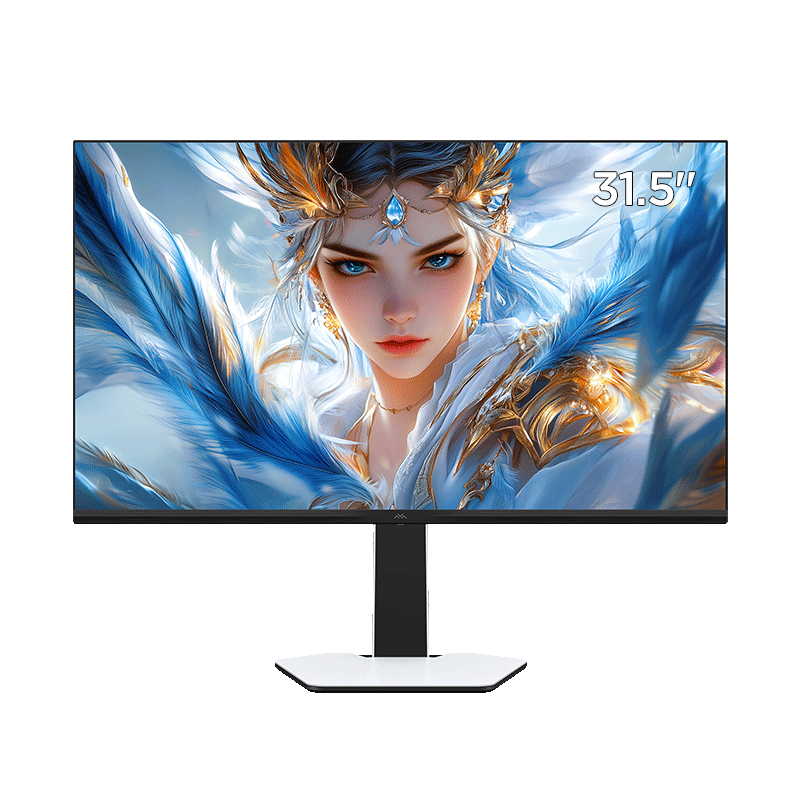 FFALCON雷鸟32U8 31.5英寸 4K165Hz 1ms 电竞高刷显示器 90W Type-c HDR1400 广色域 QD-MiniLED电脑显示屏