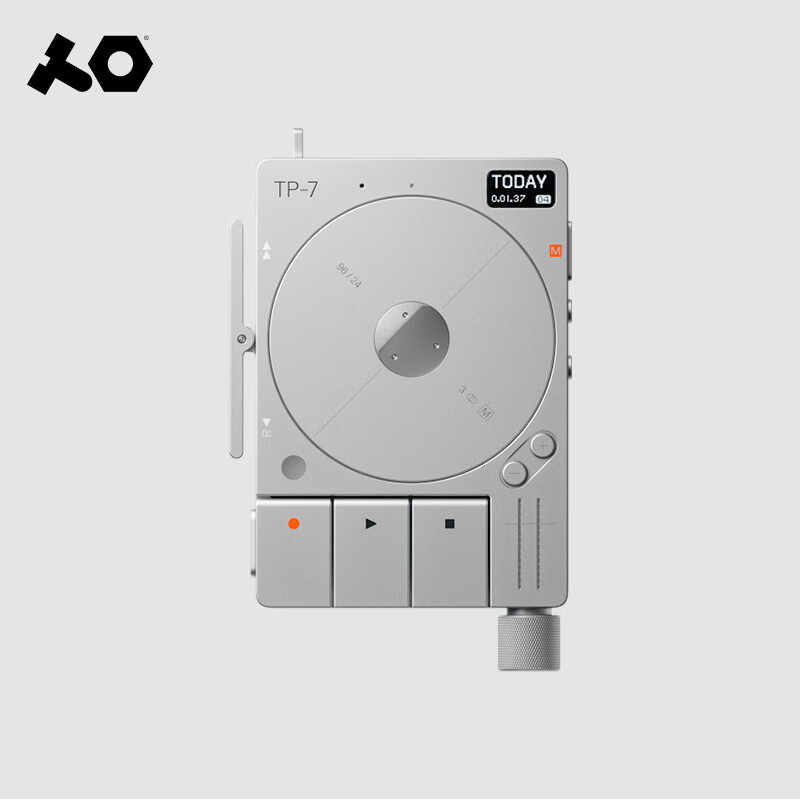 TEENAGE ENGINEERING 便携式数字录音机播放器现场录音器内置麦克风扬声器128GB内存 TP-7 field