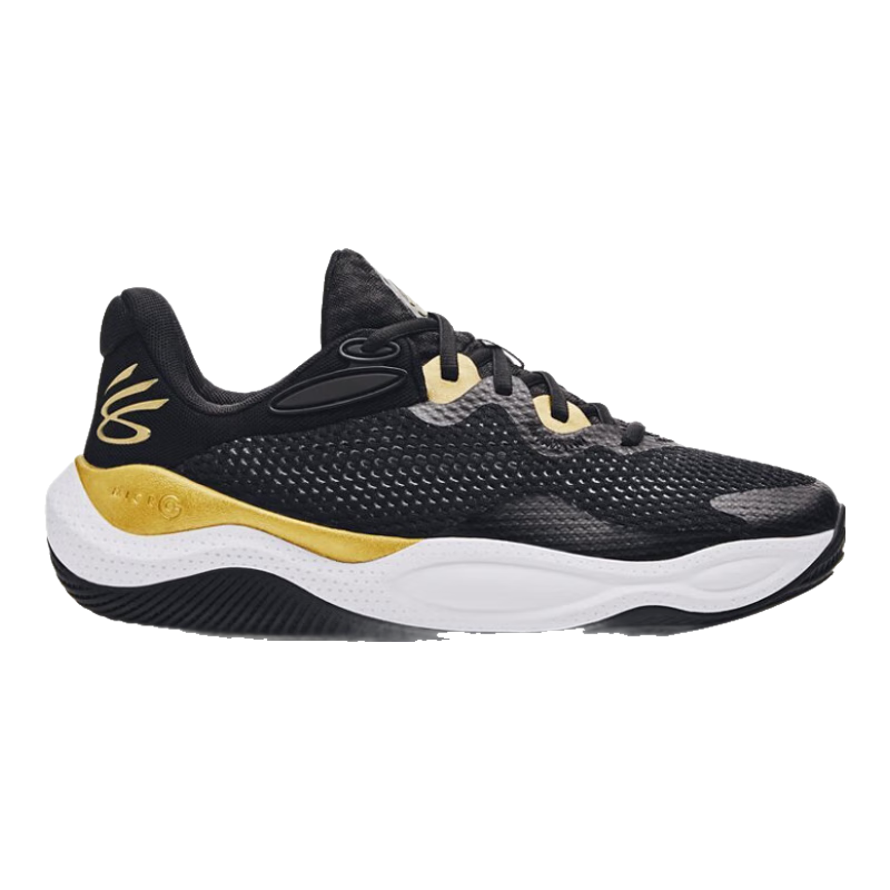 安德瑪（UNDERARMOUR）庫里Curry Splash 24 AP男女情侶運動(dòng)籃球鞋3027262 黑色001 43