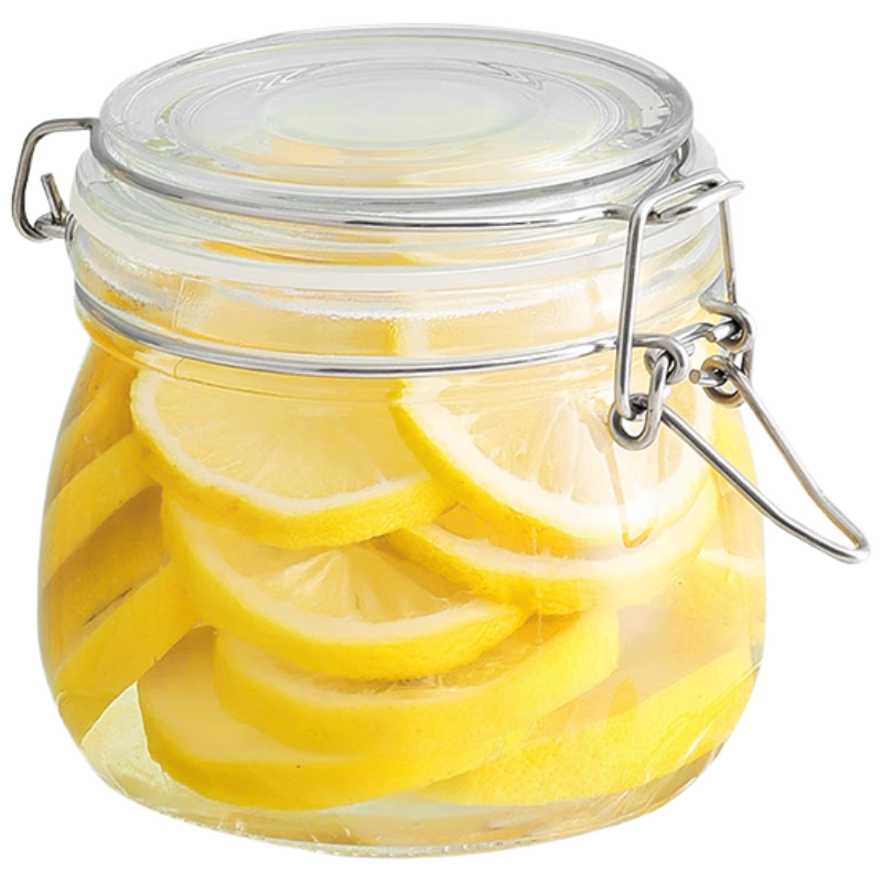 拜杰玻璃密封罐500ml3只裝罐頭燕窩果醬瓶蜂蜜罐泡菜壇泡酒瓶分裝瓶