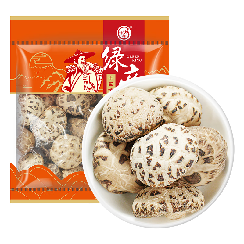 绿帝 福建 香菇 蘑菇 山珍干货 食用菌 花菇250g
