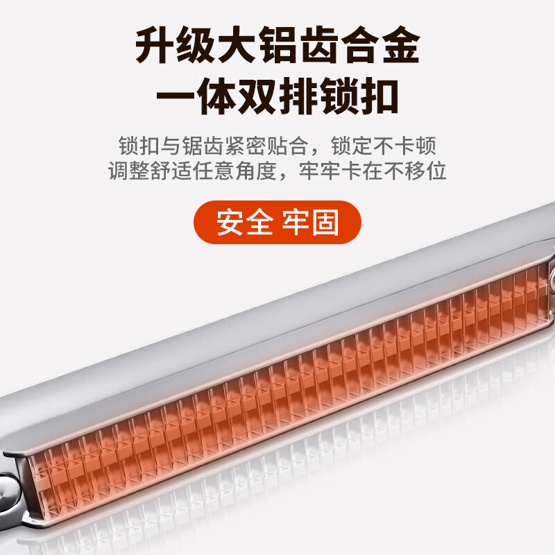 午憩宝折叠床藤椅躺椅午休阳台靠背椅家用庭院便携午睡凉椅折叠藤编椅子 【高强合金扣】加固绷带-防塌陷