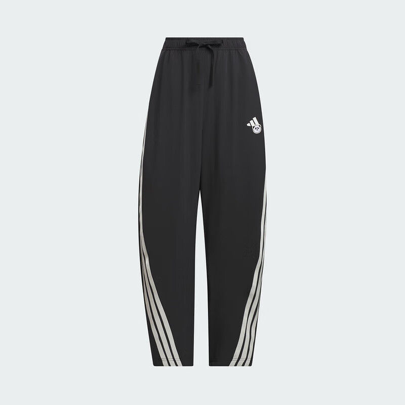 阿迪达斯（adidas）女子 运动型格系列 W WV PANT 运动长裤 KC1492 黑色  M 