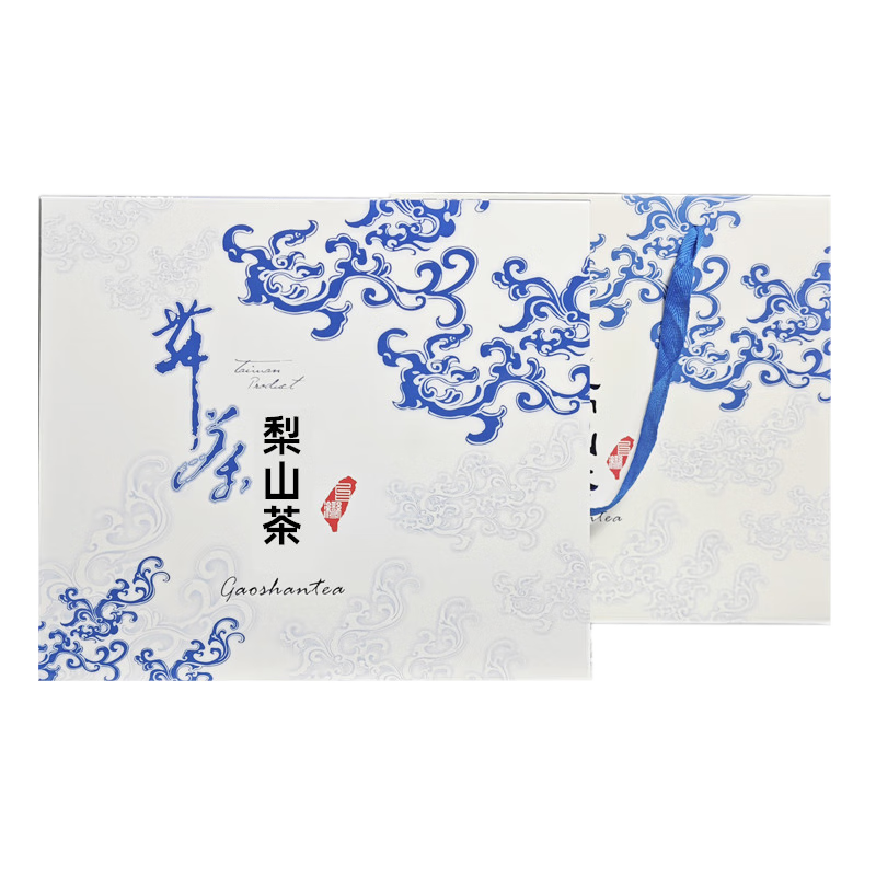 平茗 臺灣茶葉禮盒裝原產高山茶凍頂烏龍茶阿里山梨山茶茗新茶送禮人 D清香臺灣梨山茶 320克 * 1盒