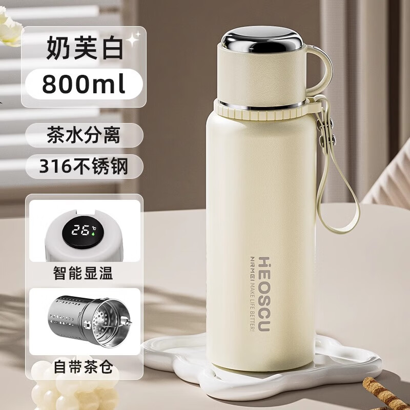 �ͼ��ѵ¹�316���±�������Ů���ˮ�����ݲ豭2025�¿�º�ˮ������ ���¿�-��ɫ������316���� 800ml