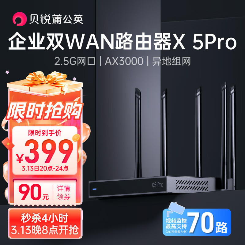 ѹӢX5ProҵAX3000Mǧ·˫wan2.5g˫Ƶwifi6 ѹӢX5Pro ʵ399Ԫ