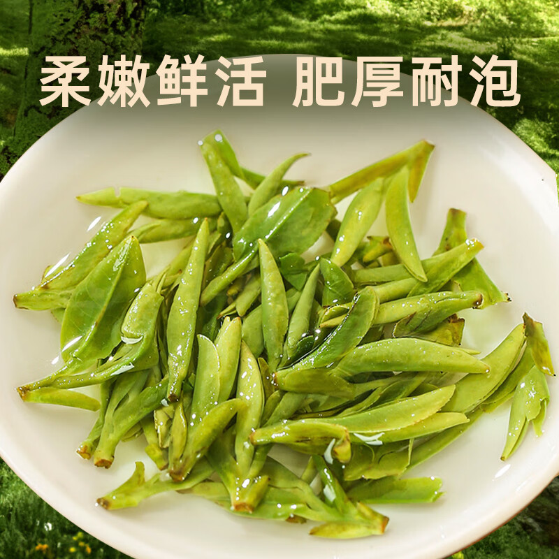 西湖工夫新茶茶叶 绿茶明前特级龙井春茶自己喝150g