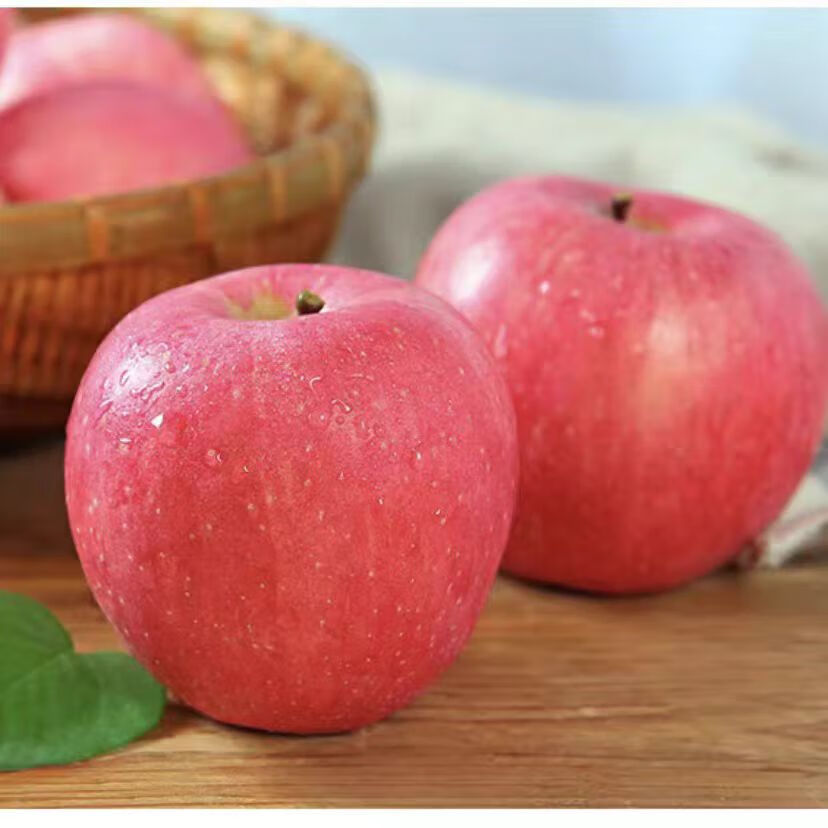 鲜苑胖胖烟台红富士苹果3-9斤装冰糖心脆甜爆汁当季新鲜水果现摘现发大果  9斤特大果(优选85+mm 净重8.5斤)