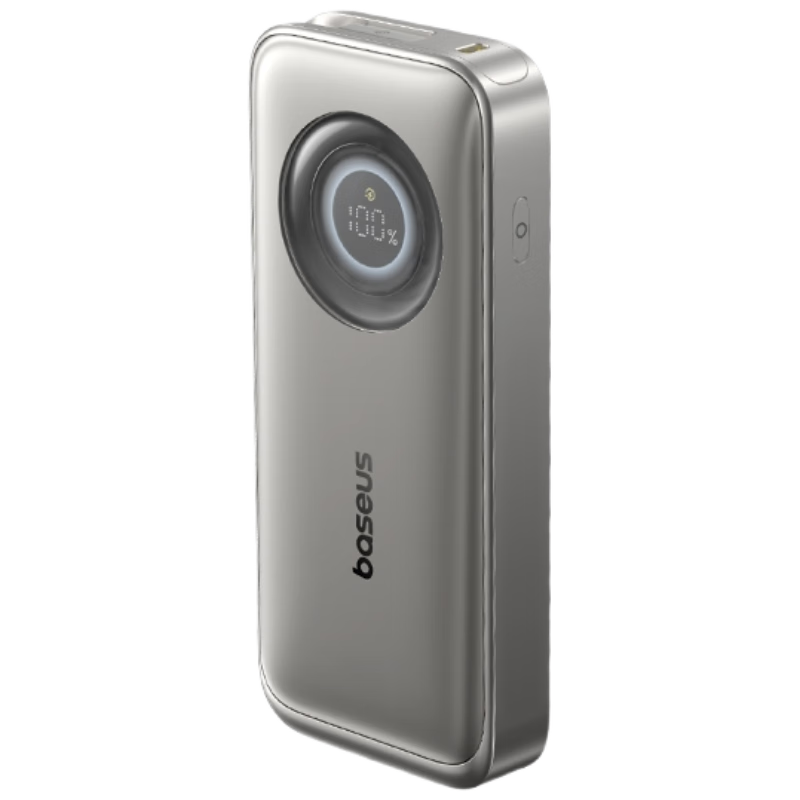 倍思（Baseus）【国家3C安全认证】灵动充笔记本充电宝自带线1万毫安45W快充小巧便携快充移动户外电源可上飞机