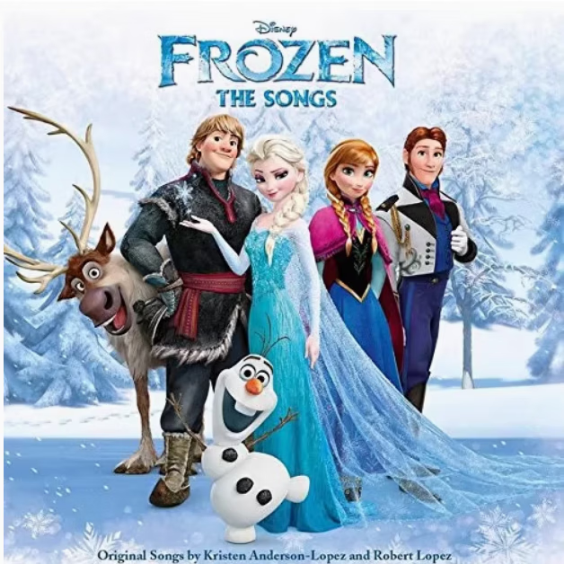 全新 冰雪奇缘 Frozen The Songs 电影原声带 1CD R01
