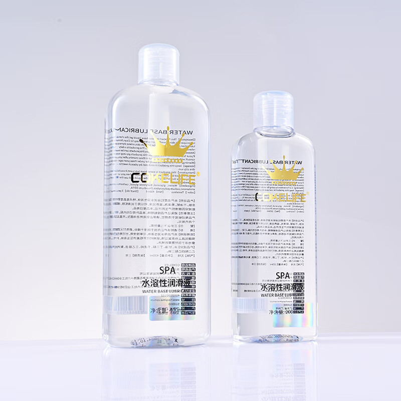 COKELIFE润滑剂私处房事情趣性用品水溶润滑油拉丝润滑液免洗成人夫妻调情 升级款水溶性强拉丝润滑液200ml+400ml