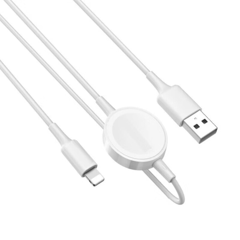 【全新 未拆封】苹果手表无线充电器iwatch充电底座 二合一Lightning 苹果手表充电器 充电底座